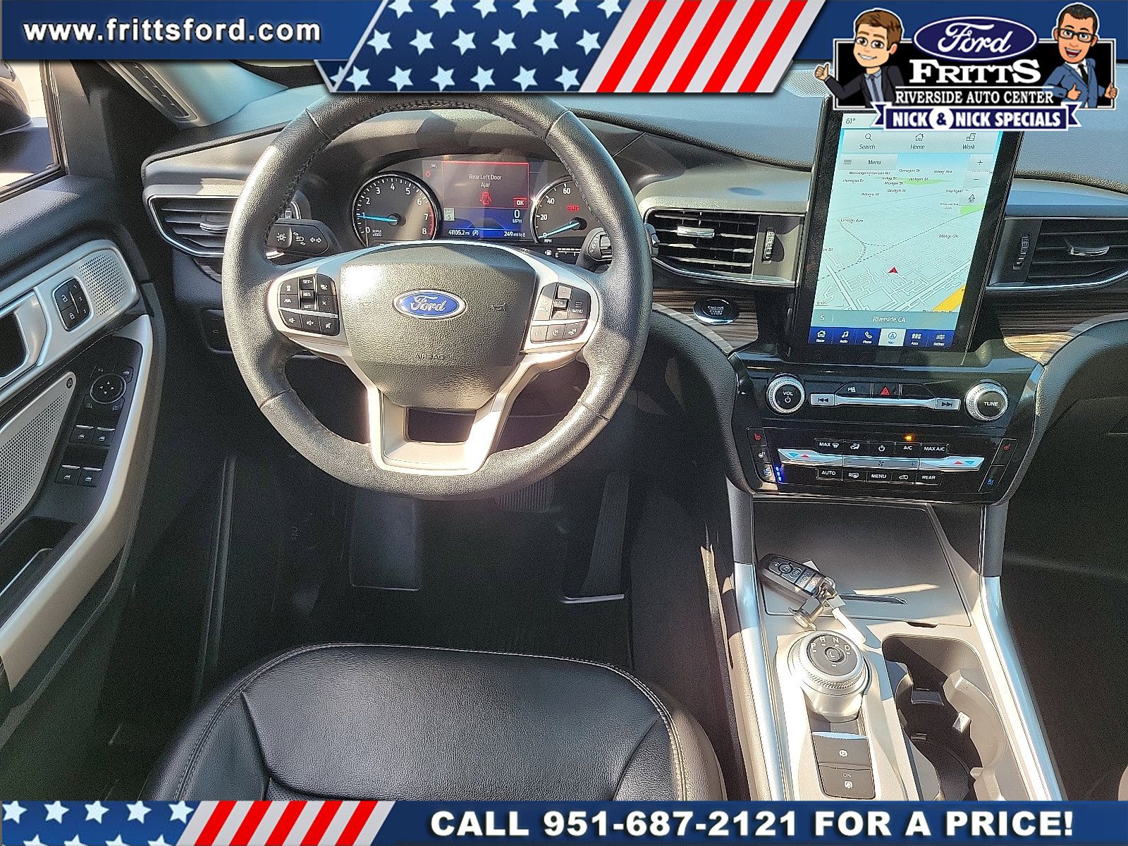 Certified 2023 Ford Explorer Limited w/ Limited Technology Package RWD image 5