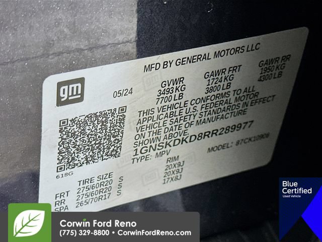 Used 2024 Chevrolet Suburban Z71 w/ Z71 Off-Road Package AWD/4WD image 38
