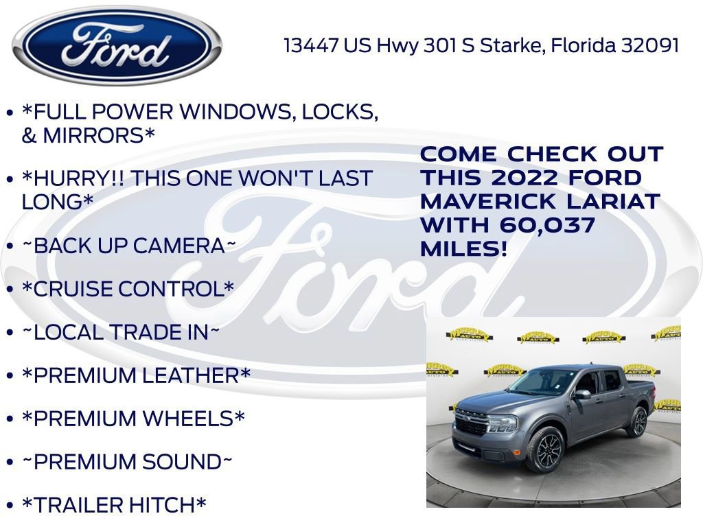 Certified 2022 Ford Maverick Lariat image 10