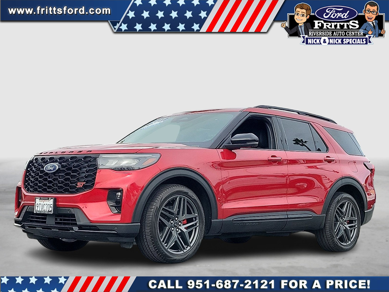 Certified 2025 Ford Explorer ST w/ Sun And Sound Package