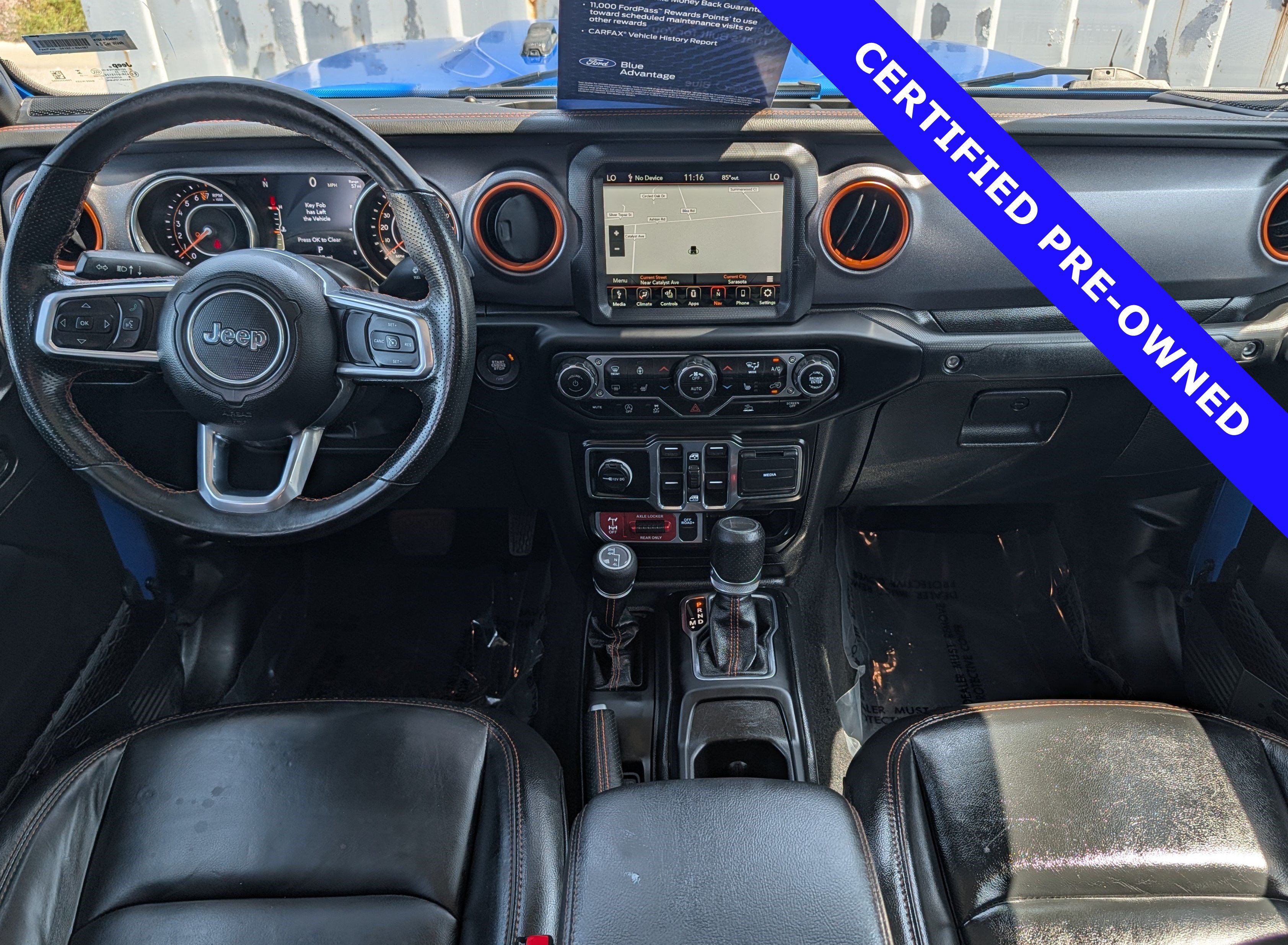 Used 2023 Jeep Gladiator Mojave w/ Cold Weather Group AWD/4WD image 17