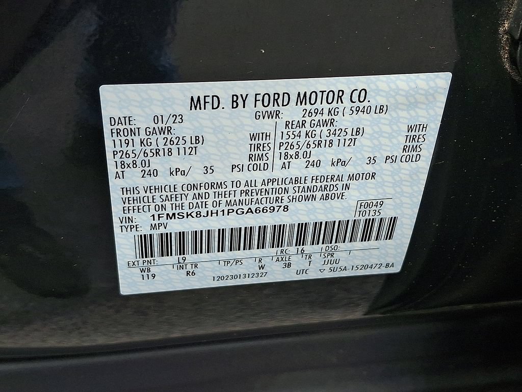 Certified 2023 Ford Explorer Timberline AWD/4WD image 28