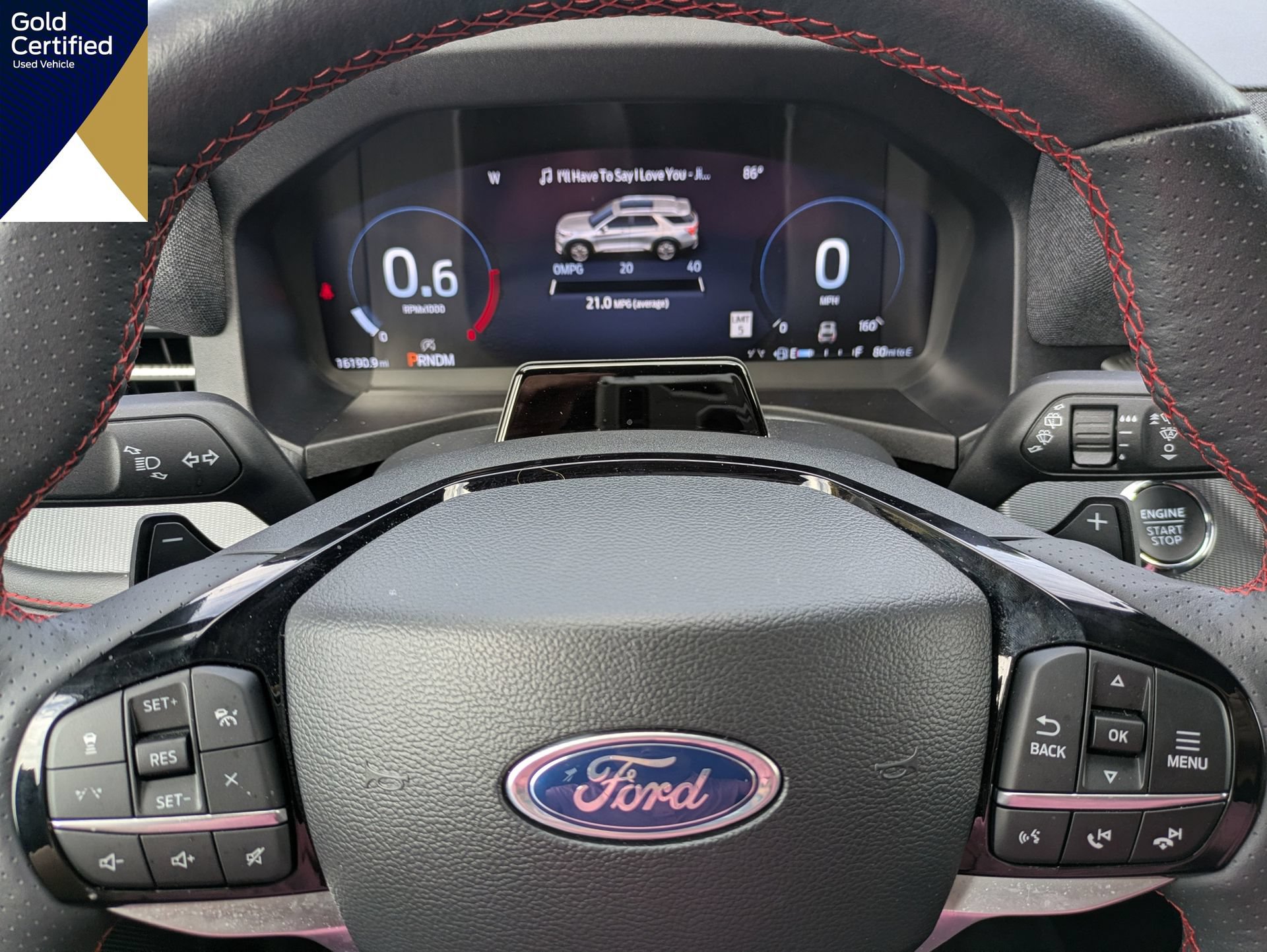 Certified 2025 Ford Explorer ST RWD image 34