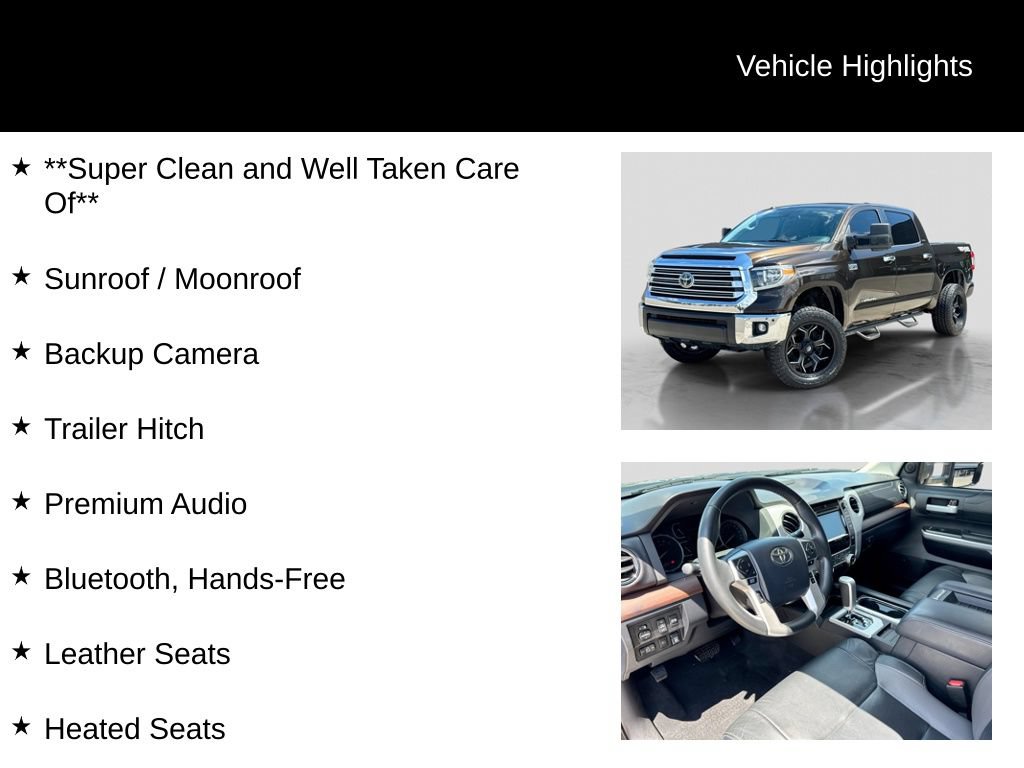 Used 2019 Toyota Tundra Limited w/ Limited Premium Package AWD/4WD image 11