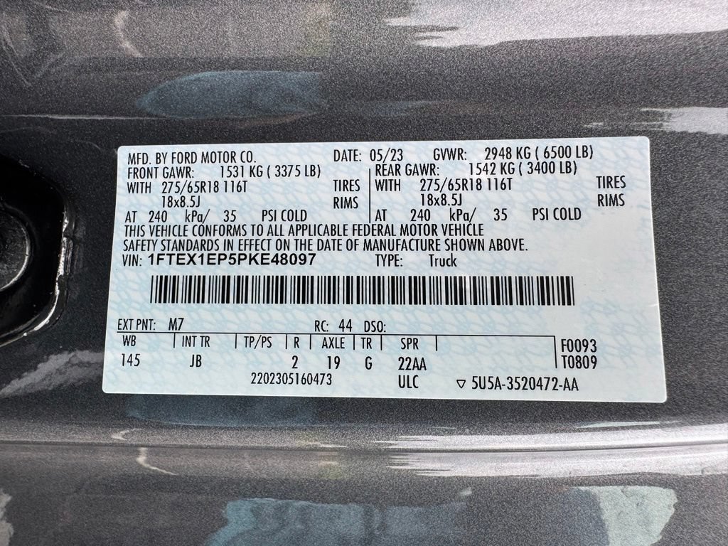 Certified 2023 Ford F150 XL w/ STX Appearance Package AWD/4WD image 41