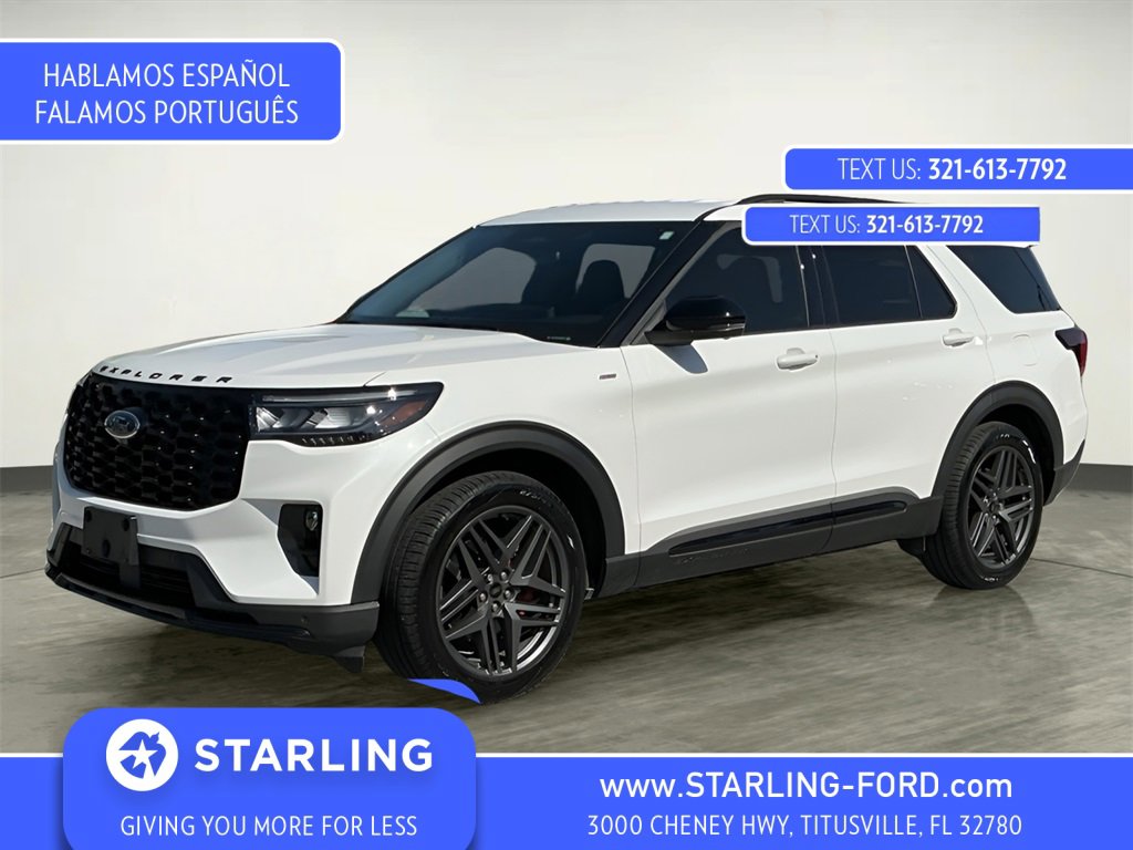 Certified 2025 Ford Explorer ST-Line w/ Premium Package