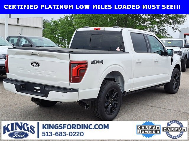 Certified 2024 Ford F150 Platinum w/ Equipment Group 702A High image 5
