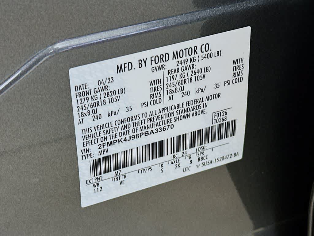 Certified 2023 Ford Edge SEL w/ Convenience Package AWD/4WD image 22