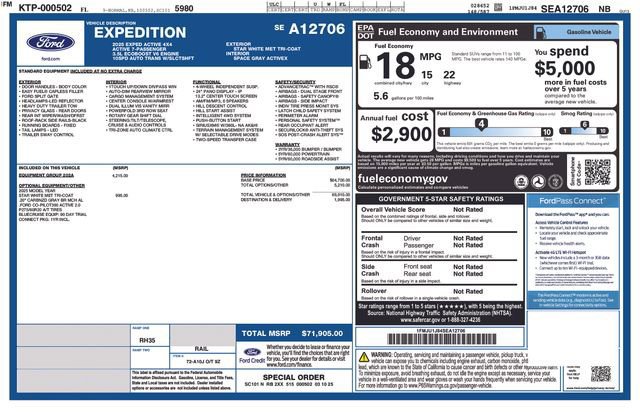 Certified 2025 Ford Expedition Active image 49