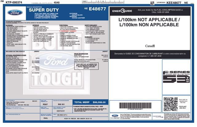 Certified 2019 Ford F350 Limited image 37