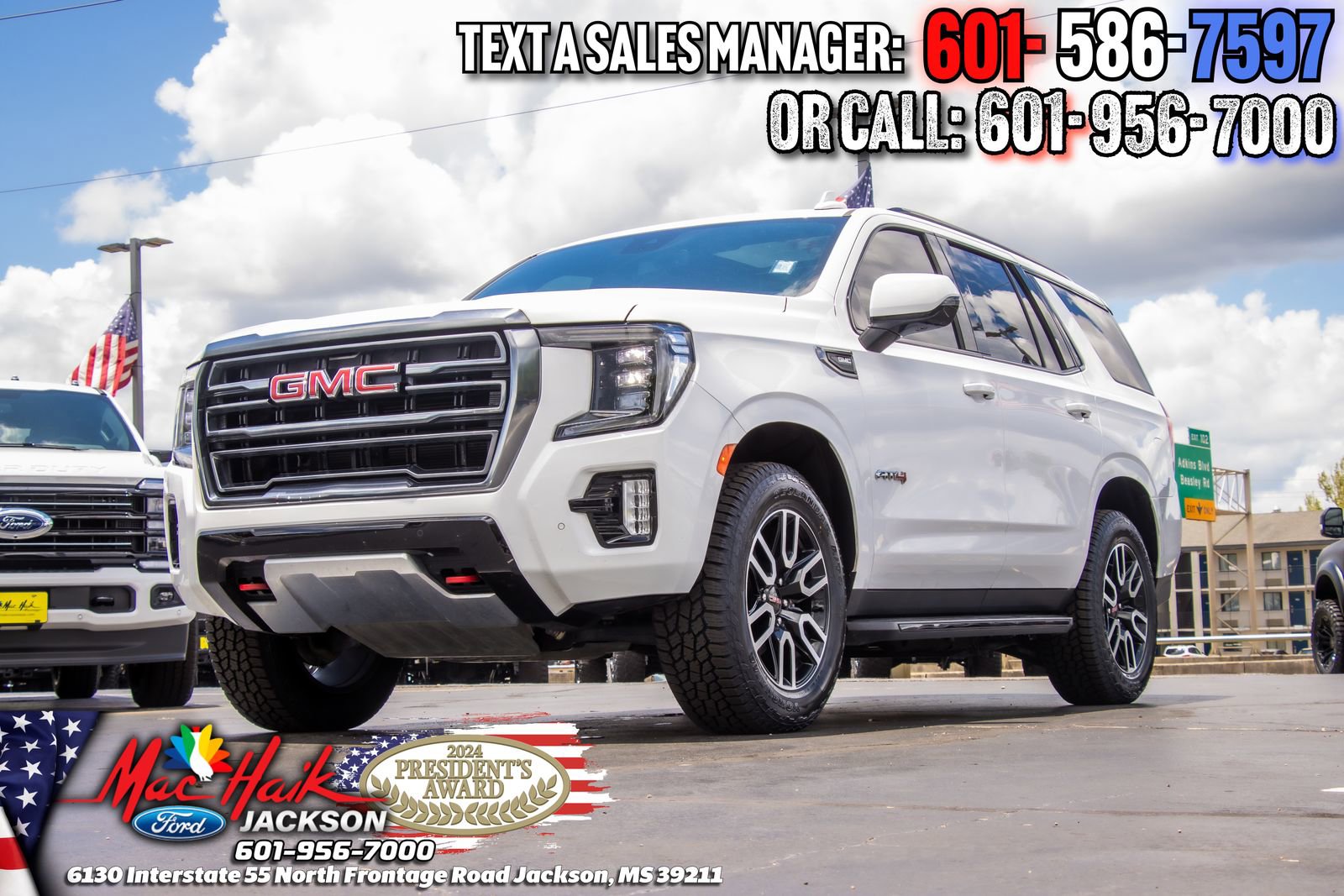 Used 2023 GMC Yukon AT4 AWD/4WD image 3