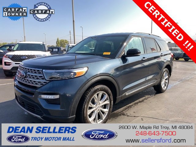 Certified 2023 Ford Explorer Limited w/ Equipment Group 301A image 7