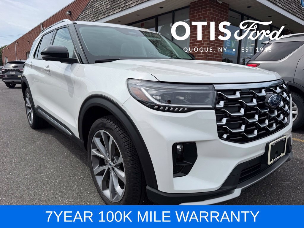 Certified 2025 Ford Explorer Platinum w/ Ultimate Package