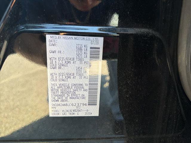 Used 2020 Nissan Pathfinder S FWD image 14