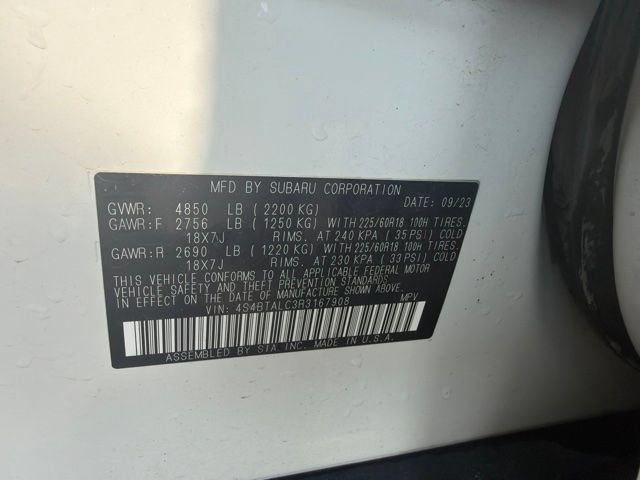 Used 2024 Subaru Outback Onyx Edition AWD/4WD image 15