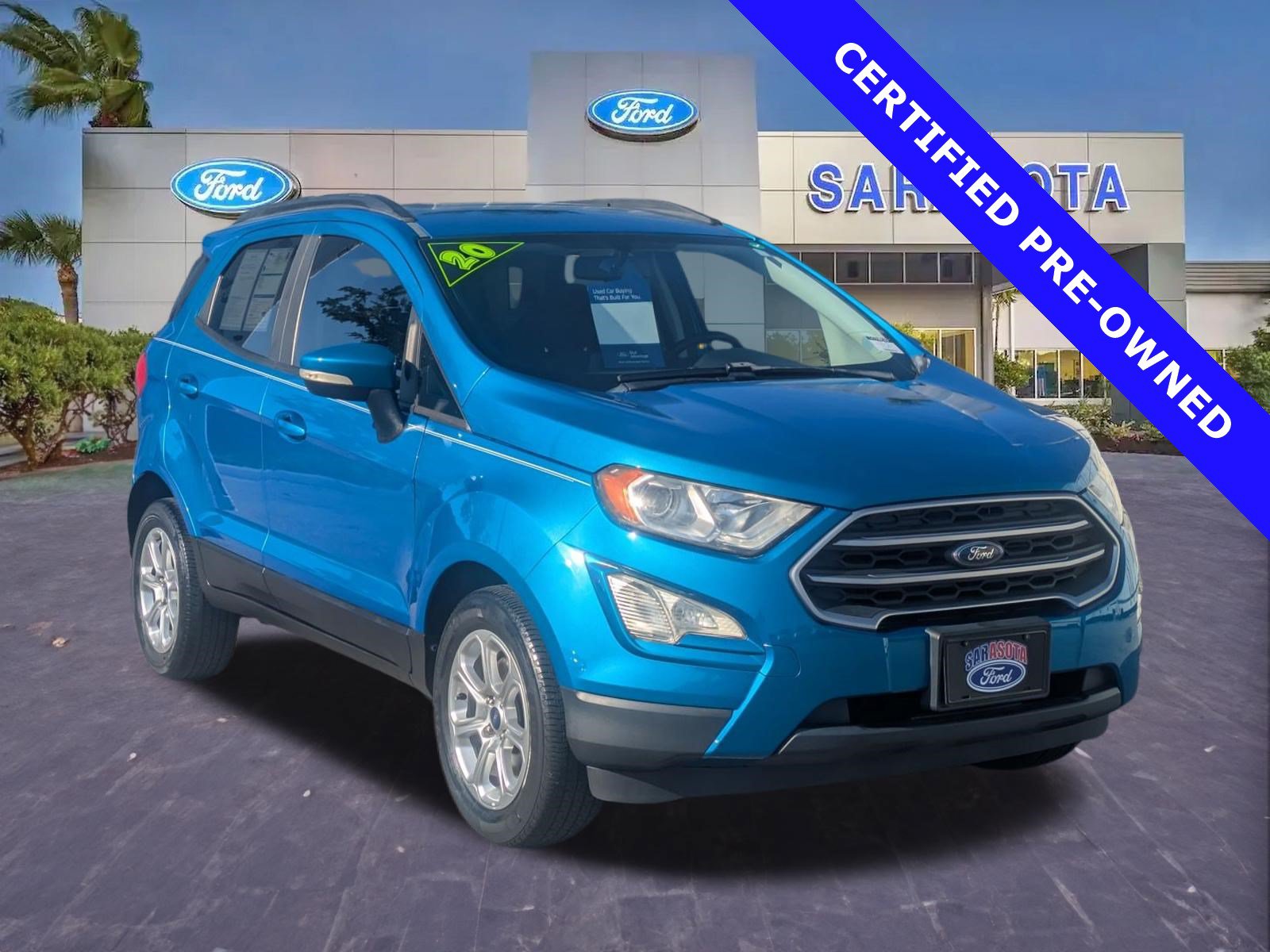 Certified 2020 Ford EcoSport SE w/ SE Convenience Package