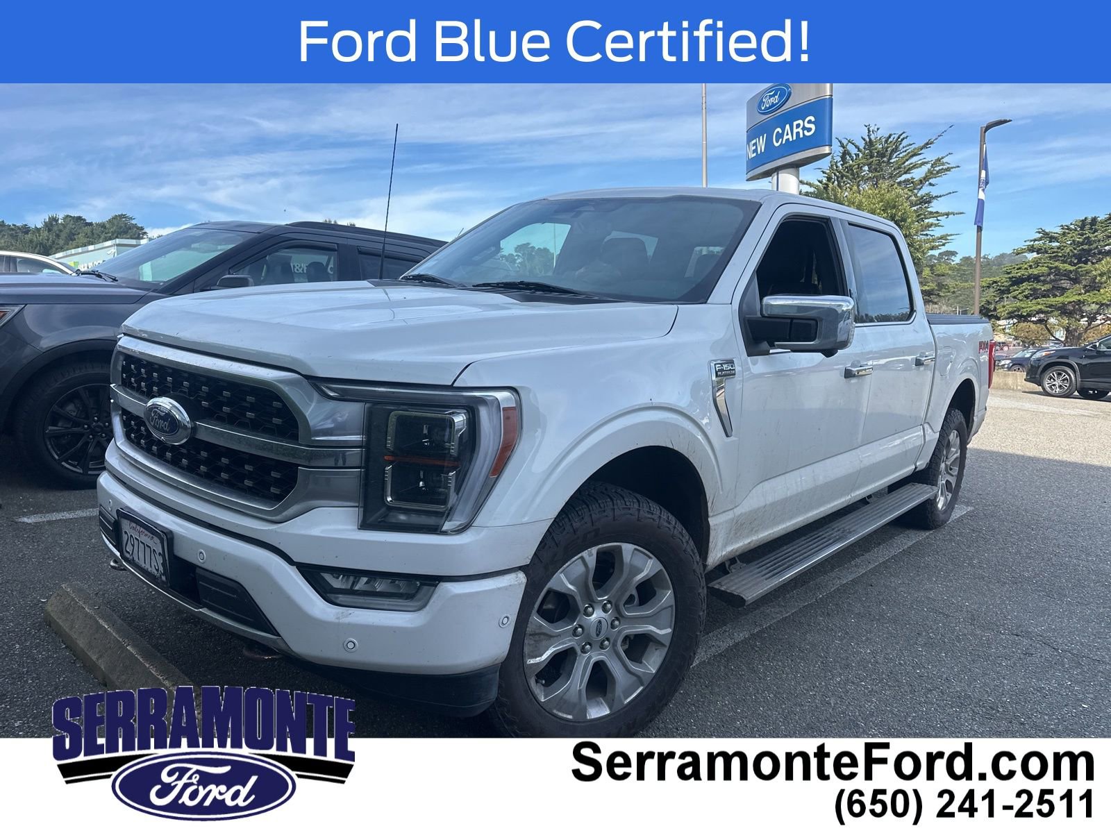 Certified 2023 Ford F150 Platinum w/ Equipment Group 701A High image 3