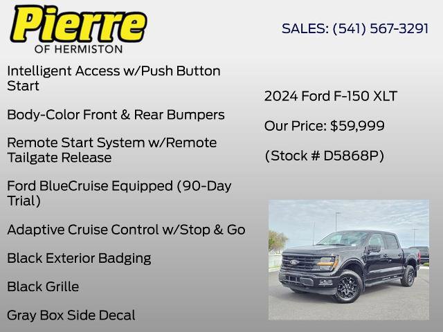 Certified 2024 Ford F150 XLT w/ Equipment Group 302A MID AWD/4WD image 26
