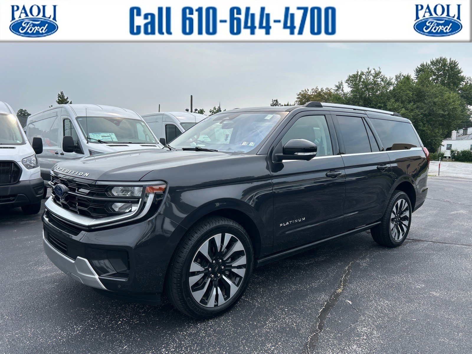 Certified 2025 Ford Expedition Max Platinum w/ Driver's Package