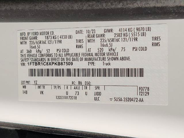Certified 2023 Ford Transit 250 Medium Roof RWD image 27