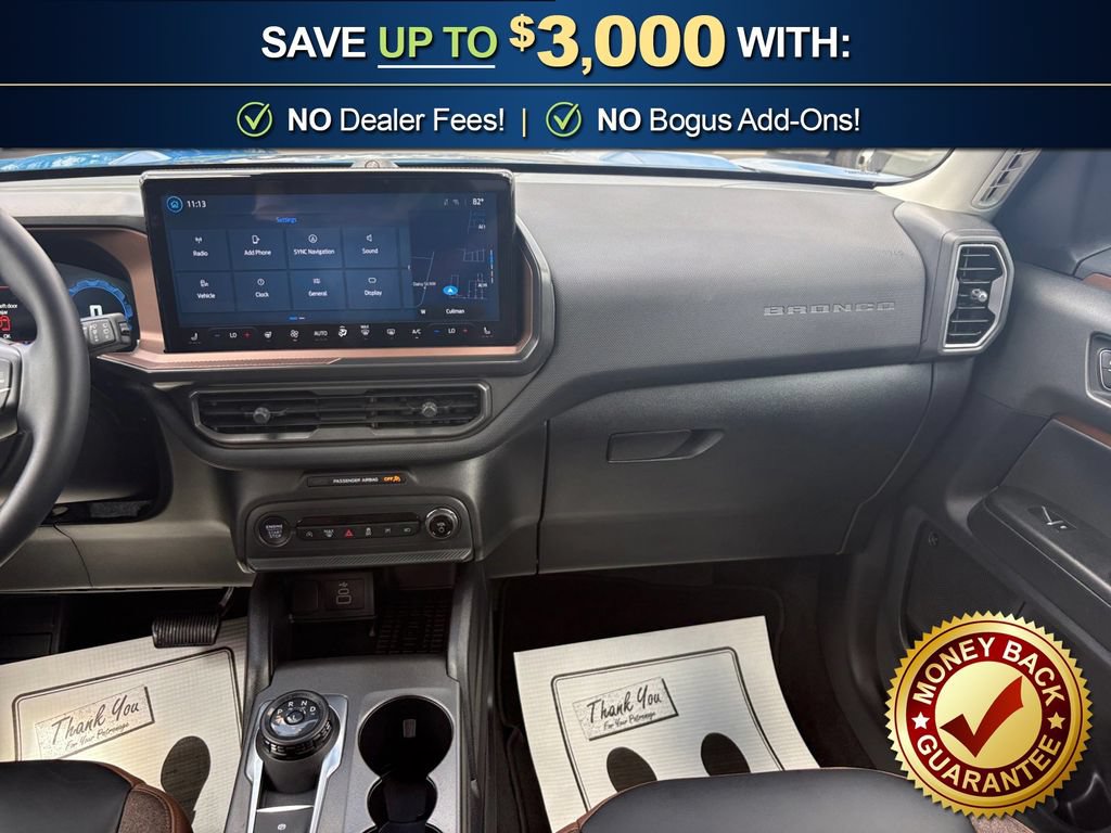 Certified 2025 Ford Bronco Sport Outer Banks w/ Outer Banks Tech Package+ AWD/4WD image 20