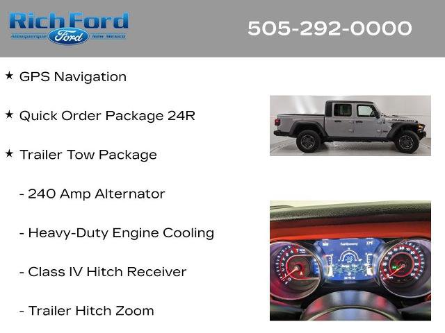 Used 2021 Jeep Gladiator Rubicon AWD/4WD image 11