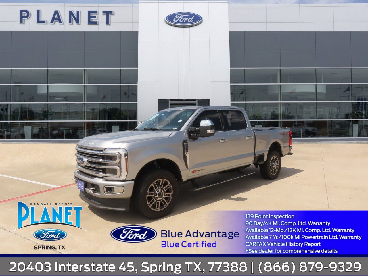 Certified 2024 Ford F250 Limited w/ FX4 Off-Road Package AWD/4WD image 1