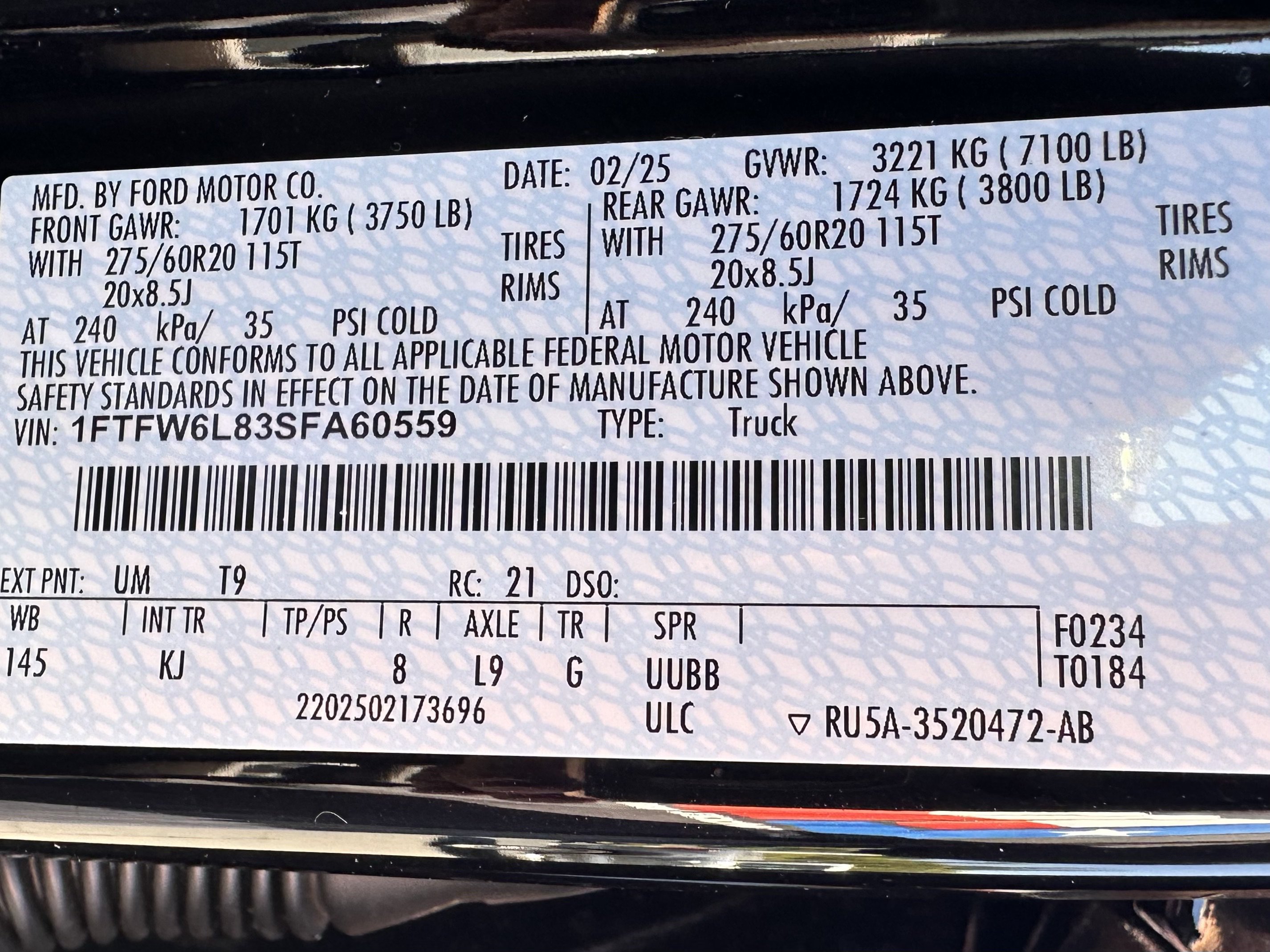 Certified 2025 Ford F150 King Ranch w/ FX4 Off-Road Package AWD/4WD image 34