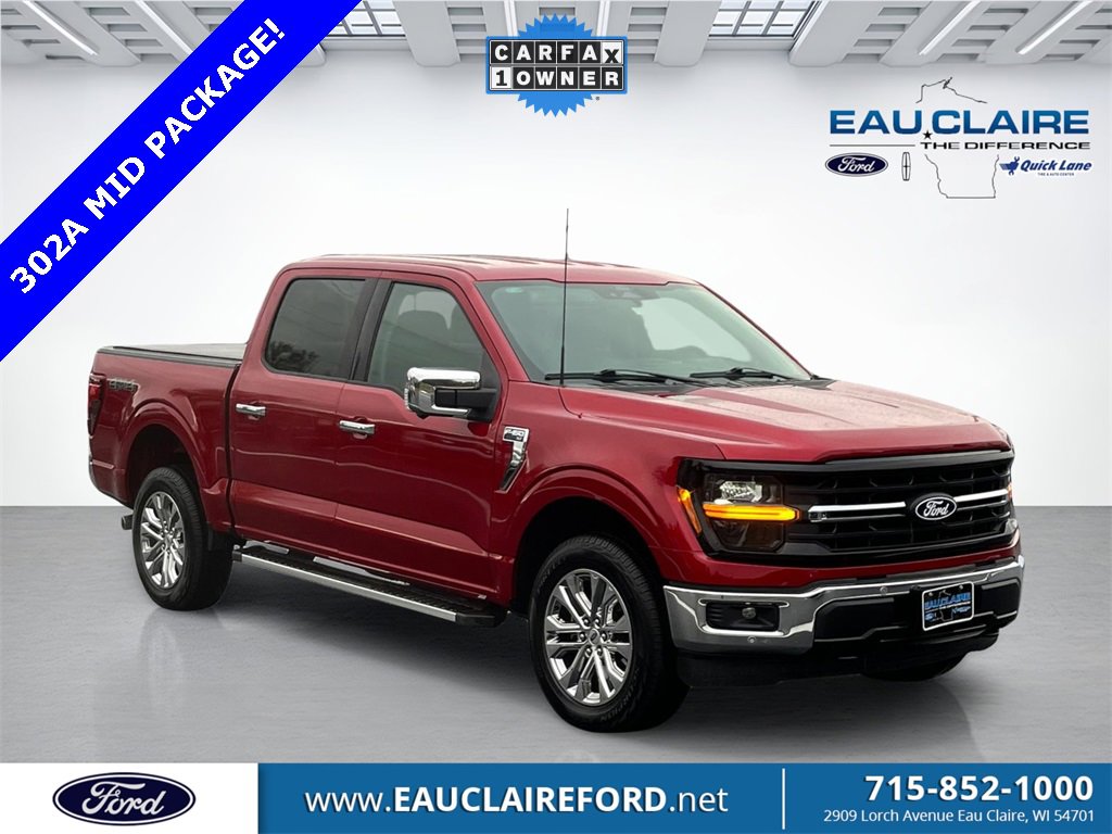 Certified 2024 Ford F150 XLT w/ Equipment Group 302A MID