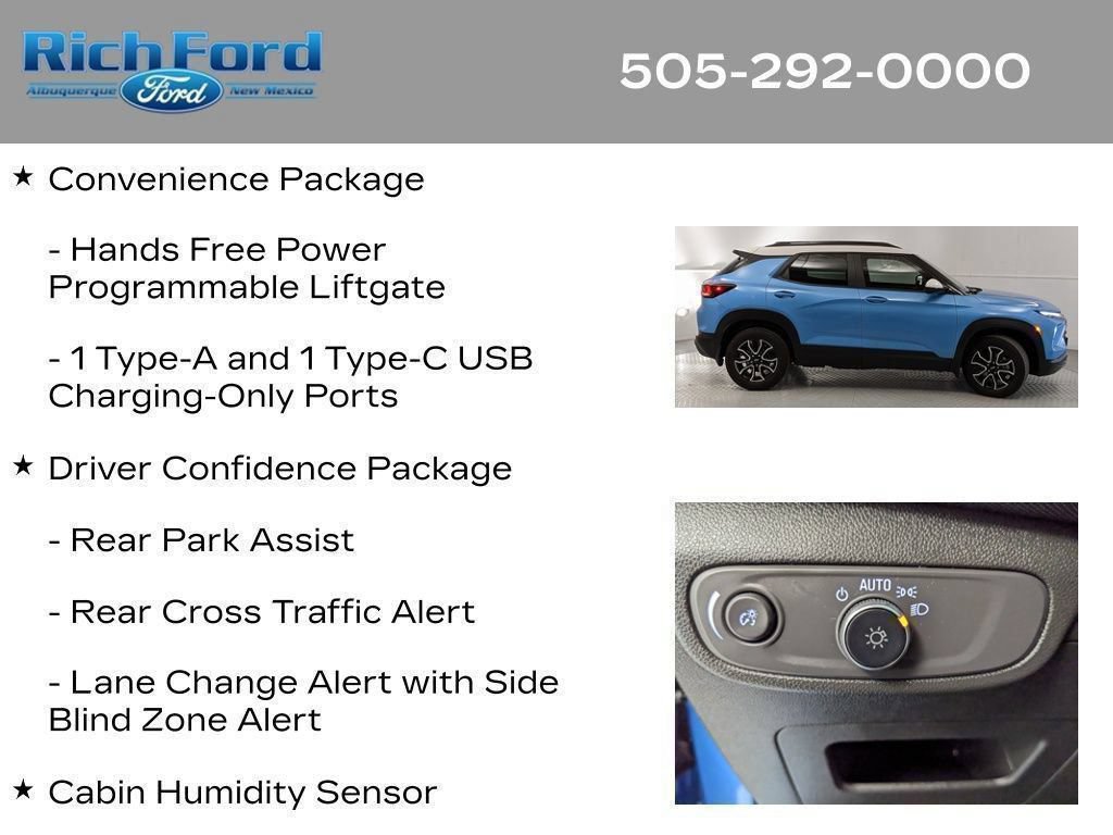 Used 2025 Chevrolet TrailBlazer ACTIV w/ Convenience Package AWD/4WD image 83