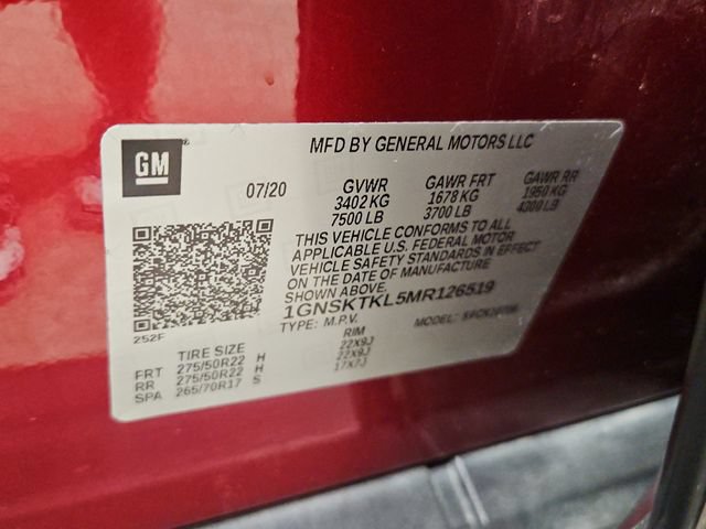 Used 2021 Chevrolet Tahoe High Country w/ Premium Package AWD/4WD image 38