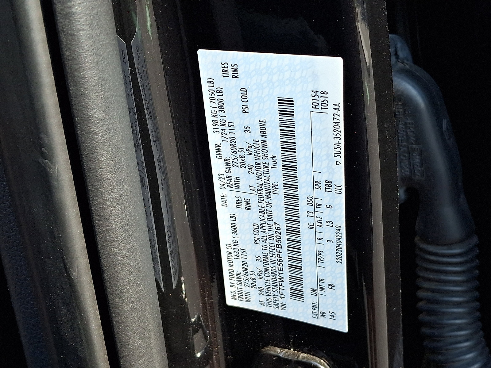 Certified 2023 Ford F150 XLT w/ Equipment Group 302A High AWD/4WD image 30
