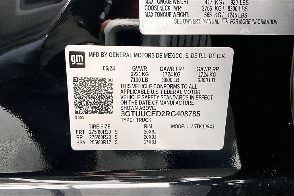 Used 2024 GMC Sierra 1500 Elevation w/ X31 Off-Road Package AWD/4WD image 35