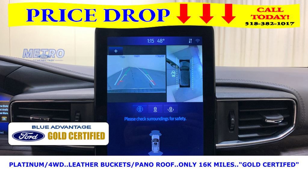 Certified 2023 Ford Explorer Platinum w/ Technology Package image 49