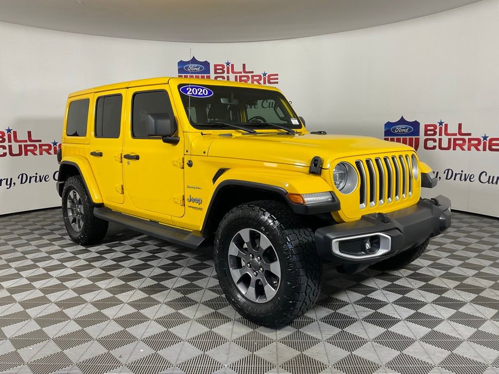 Used 2020 Jeep Wrangler Unlimited Sahara