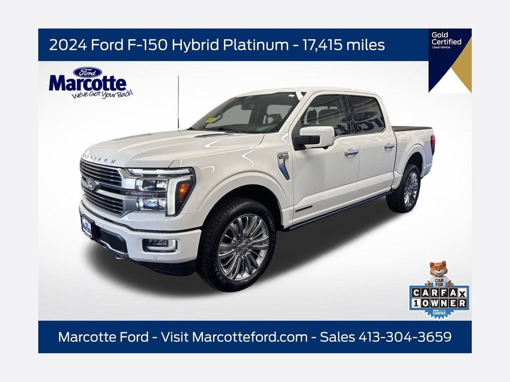 Certified 2024 Ford F150 Platinum w/ Equipment Group 703A Plus AWD/4WD image 1