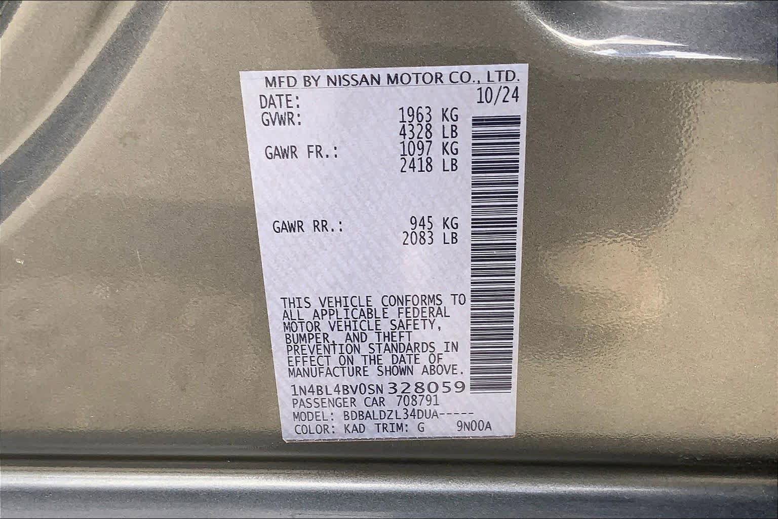 Used 2025 Nissan Altima 2.5 S FWD image 31