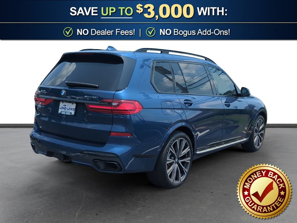 Used 2022 BMW X7 xDrive40i w/ M Sport Package AWD/4WD image 7