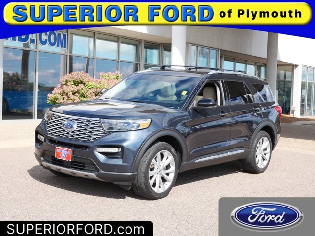 Certified 2022 Ford Explorer Platinum w/ Equipment Group 601A AWD/4WD image 1