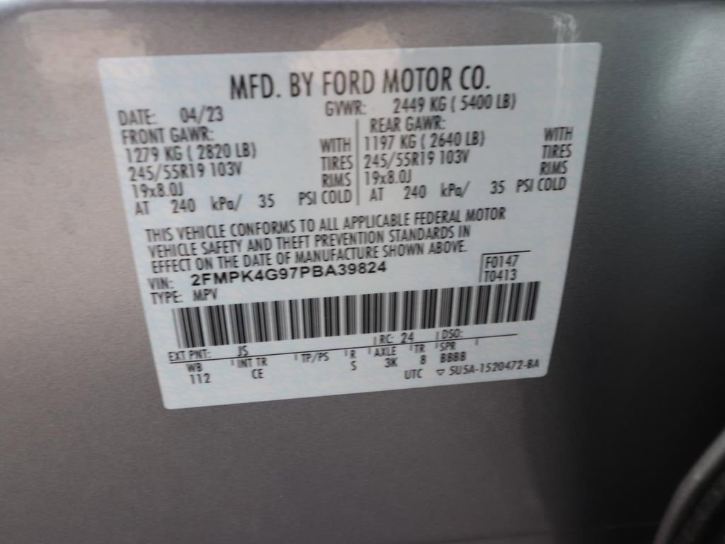 Certified 2023 Ford Edge SE w/ Black Appearance Package image 24