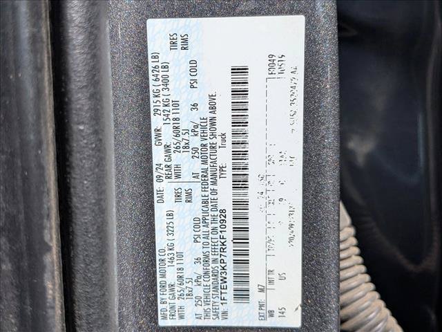 Certified 2024 Ford F150 XLT w/ Mobile Office Package RWD image 23