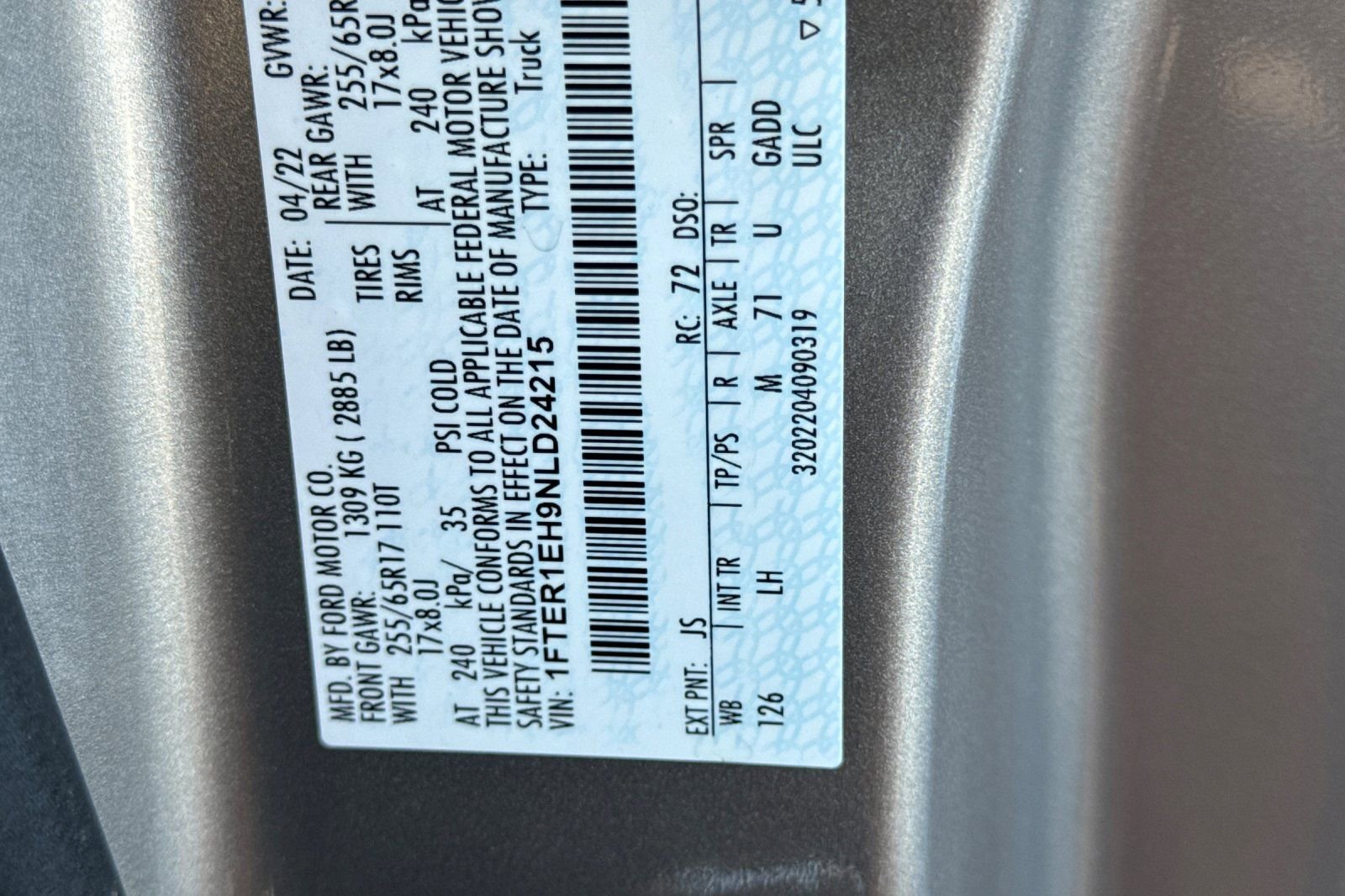 Certified 2022 Ford Ranger XLT w/ Equipment Group 301A Mid image 28