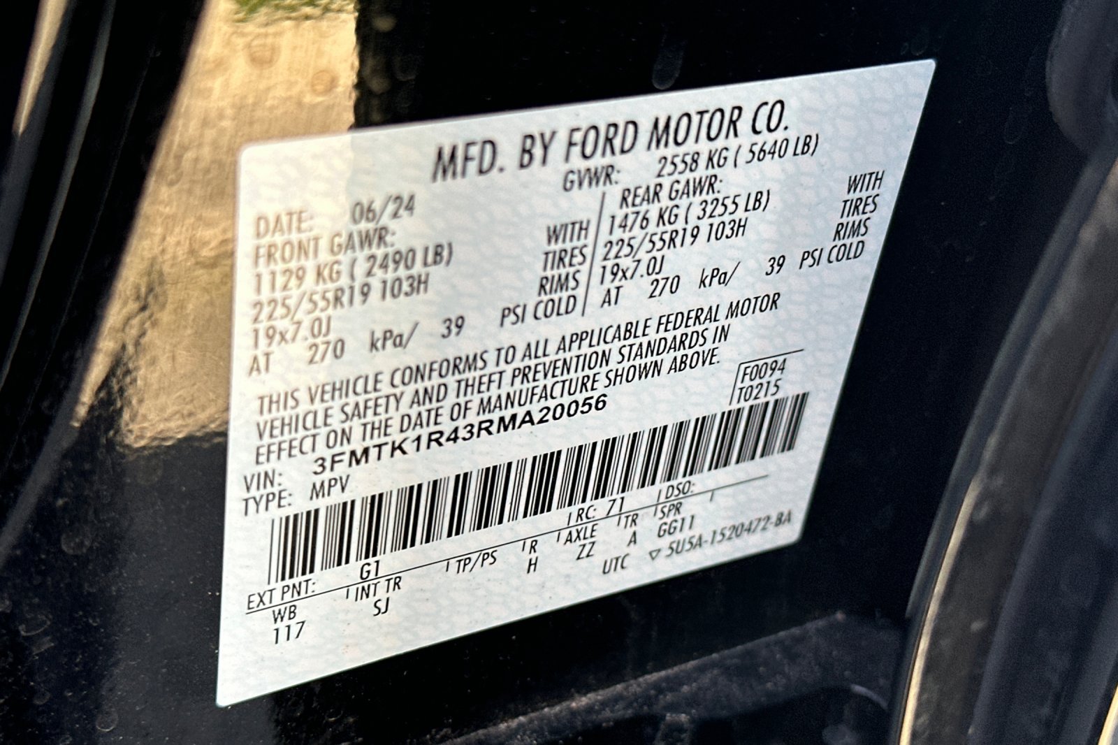 Certified 2024 Ford Mustang Mach-E Select RWD image 27