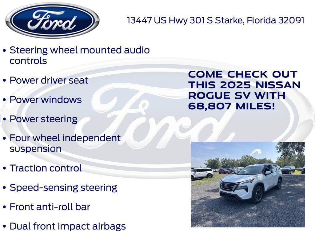 Used 2025 Nissan Rogue SV AWD/4WD image 20