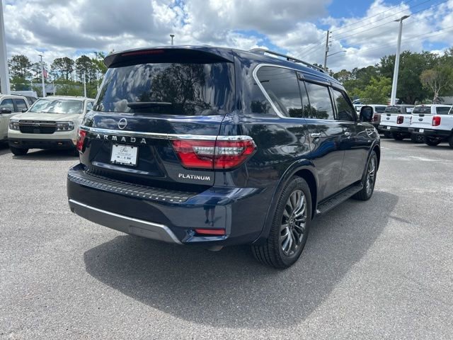 Used 2021 Nissan Armada Platinum w/ Captain's Chairs Package AWD/4WD image 4