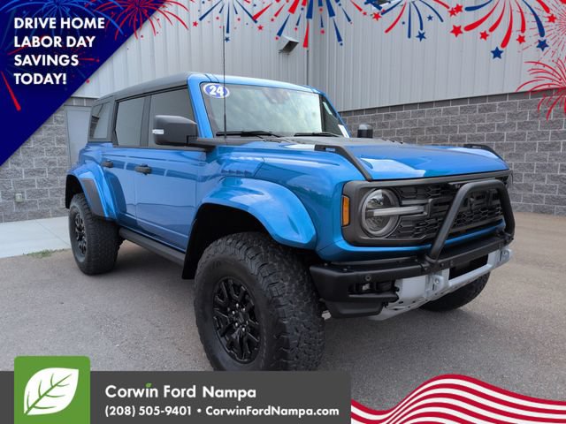 Certified 2024 Ford Bronco Raptor w/ Interior Carbon Fiber Pack 6 AWD/4WD 360° Tour