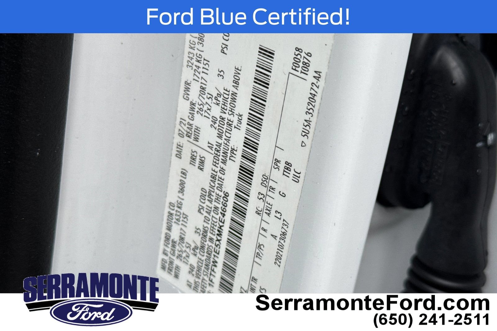 Certified 2021 Ford F150 XL w/ Equipment Group 101A High AWD/4WD image 29