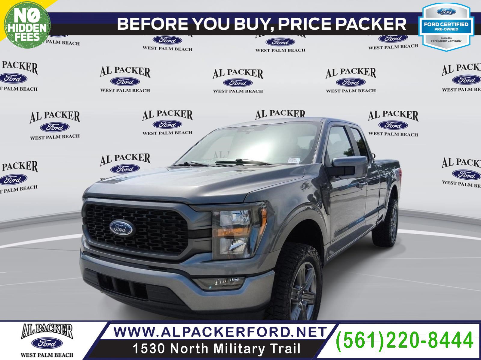 Certified 2023 Ford F150 XL w/ STX Appearance Package