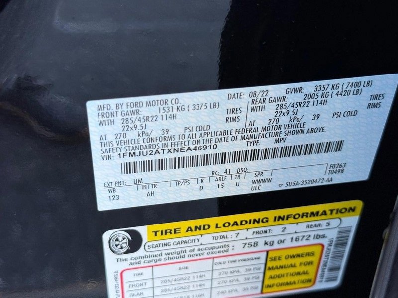 Certified 2022 Ford Expedition Limited image 23