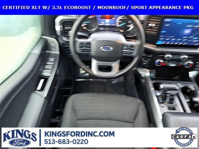 Certified 2023 Ford F150 XLT w/ Equipment Group 302A High image 11
